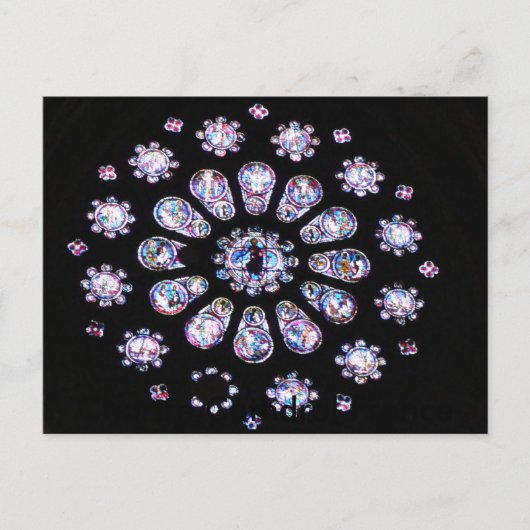 Chartre Cathdral Frankrijk Briefkaart (Voorkant)