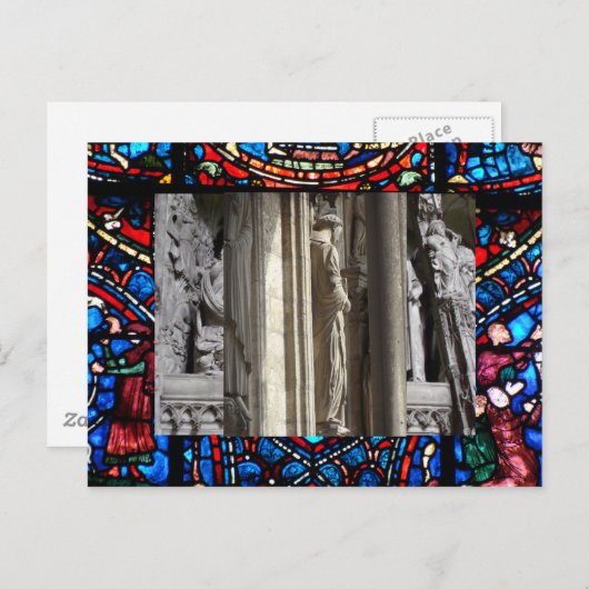 Chartres Briefkaart (Voorkant / Achterkant)