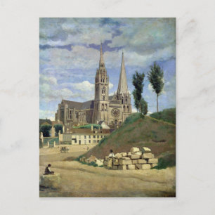 Chartres Cathedral, 1830 Briefkaart