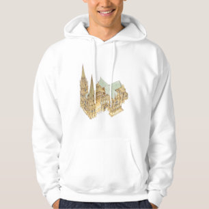 Chartres Cathedral Frankrijk Hoodie