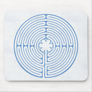 Chartres Labyrinth Blue Muismat