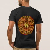 Chartres Labyrinth Fire Two Sided Shirt (Achterkant)