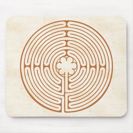 Chartres Labyrinth Muismat (Voorkant)