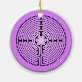 Chartres Labyrinth Ornament (Achterkant)