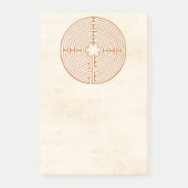 Chartres Labyrinth Post-it® notes 4 x 6 (Voorkant)