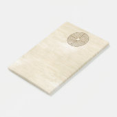 Chartres Labyrinth - Spiritueel symbool Antiek 1 Post-it® Notes (Schuin)