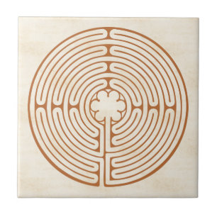 Chartres Labyrinth Tegeltje