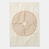 Chartres Labyrinth Theedoek (Verticaal)