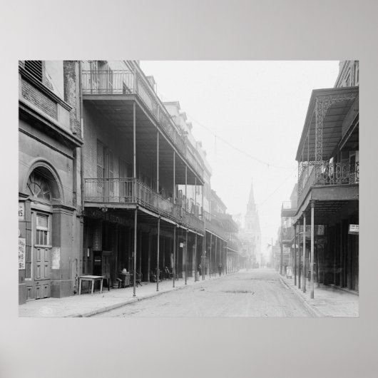 Chartres Street Poster (Voorkant)