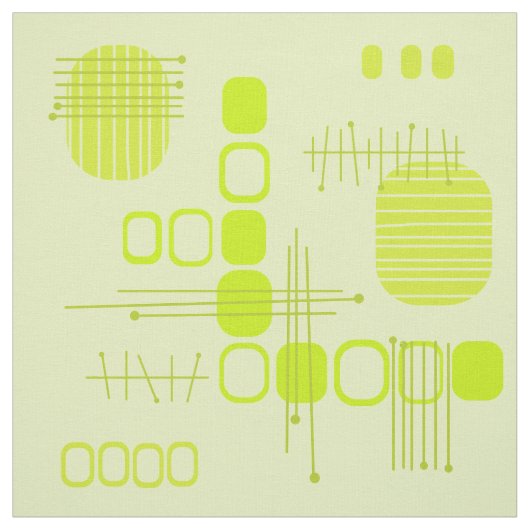 Chartreuse Abstraite en tissu d'écorce atomique (Échantillon)