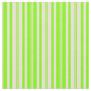 Chartreuse & Bisque gekleurd Striped Patroon Stof