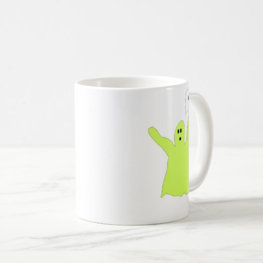 Chartreuse Ghostile Boo mug (Devant droit)