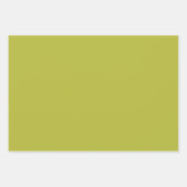 Chartreuse Gingham Inpakpapier Vel (Voorkant 2)