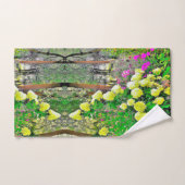 Chartreuse Green Limelight Hydrangea Garden Bad Handdoek (Handdoek)