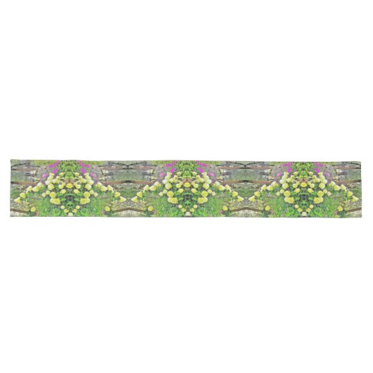 Chartreuse Green Limelight Hydrangea Garden Lange Tafelloper (Horizontaal)