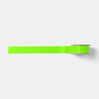 Chartreuse groene effen kleur lint