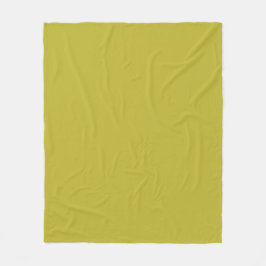 Chartreuse Kleur Geelachtig Groen Minimalistisch O Fleece Deken