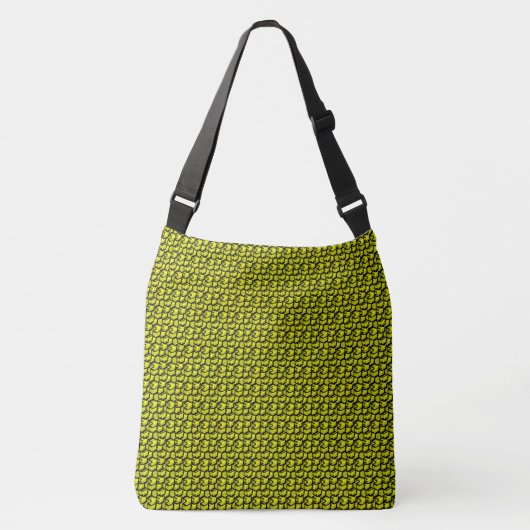 Chartreuse M-L Crossbody Tas (Voorkant)
