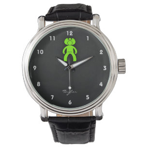 Chartreuse, Neon Green Cowboy Horloge