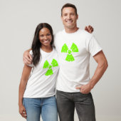 Chartreuse, Neon Green Radioactive Symbool T-shirt (Unisex)