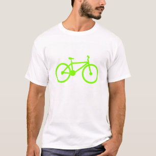 Chartreuse, Neon Groene Fiets T-shirt