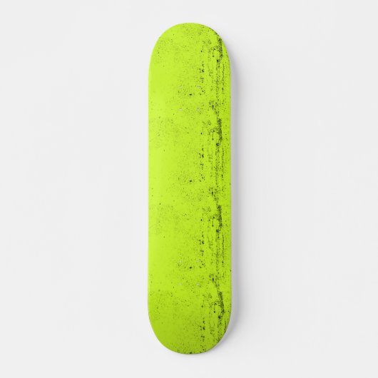 Chartreuse, uniek skateboard (Voorkant)