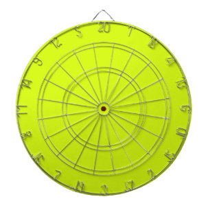 Chartreuse Yellow (vaste kleur)  Dartbord