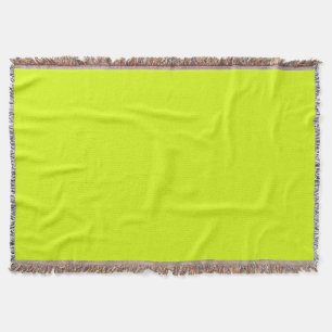 Chartreuse Yellow (vaste kleur) Deken