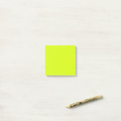 Chartreuse Yellow (vaste kleur) Post-it® Notes (Op bureau)