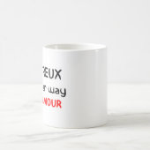 chartreux amour café tasse (Centre)