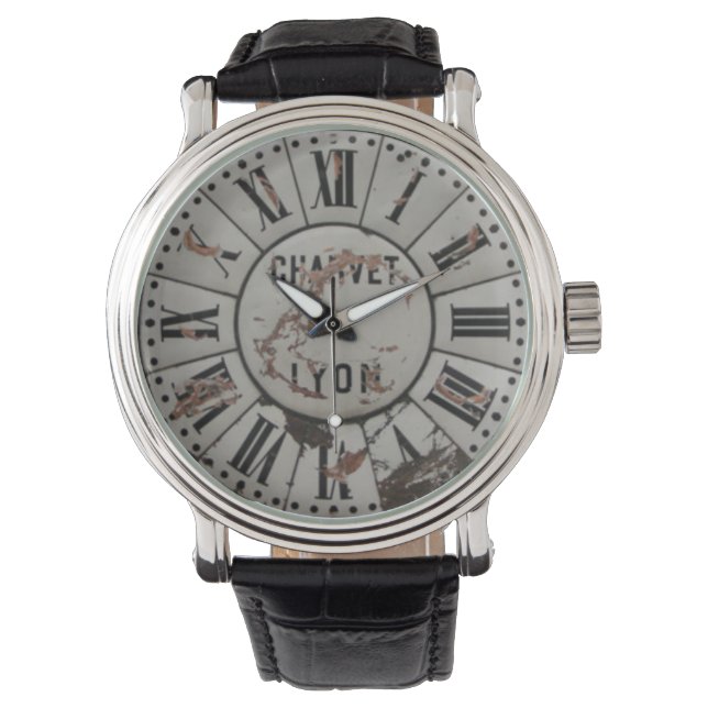 Charvet Lyon  horloge (Voorkant)