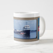 Chas M. White jumbo mug (Devant droit)