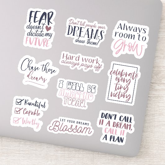 Chase Ces Dreams 10pc Sticker étanche (Détail)