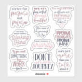 Chase Ces Dreams 10pc Sticker étanche (Feuille)