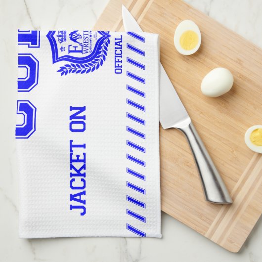 Chase Cobalt Theedoek (Quarter Fold)