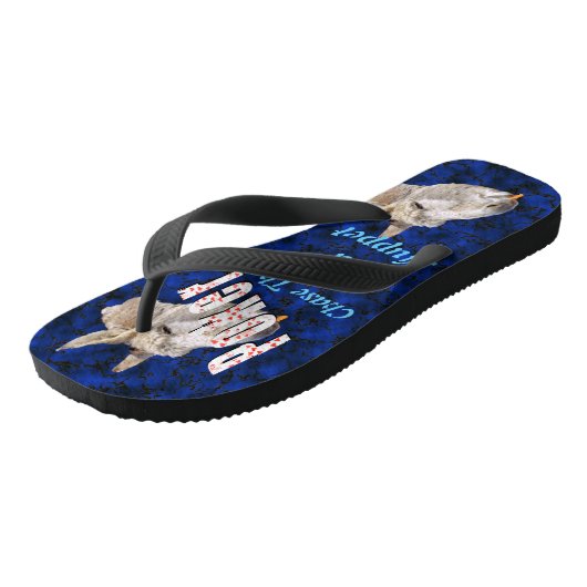 Chase dat je je hebt gekleed, poker. teenslippers (Schuin)