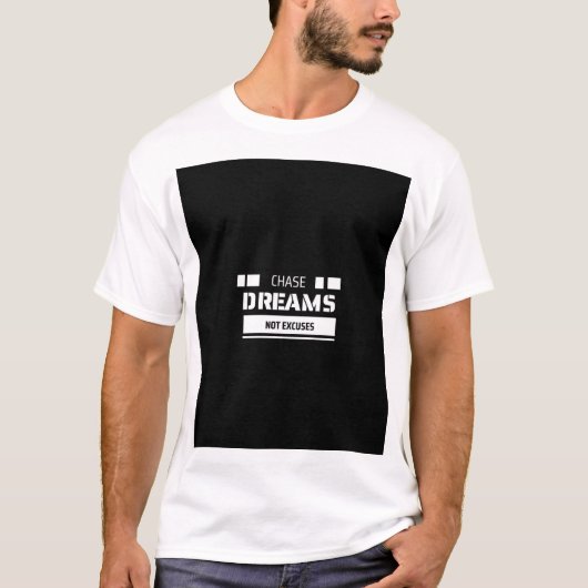 Chase Dream ne parle pas t-shirt (Devant)