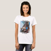 Chase Dreams, et non Shadows T-Shirt Horse Abstrac (Devant entier)