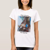 Chase Dreams, niet schaduwen T-shirt Paard Abstrac (Voorkant)