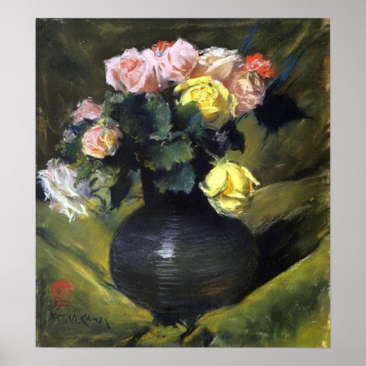 Chase - Flowers, 1883 Poster (Voorkant)