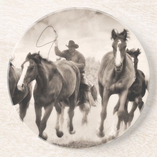 Chase I Zandsteen Onderzetter (Voorkant)