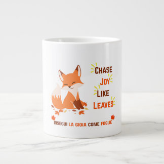 Chase Joy Comme Feuille - Bilingue Autumn Fox Mug