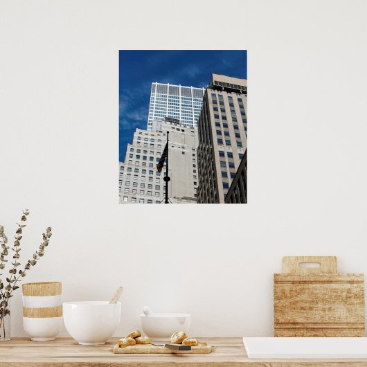 Chase Manhattan Bank New York City Poster (Keuken)