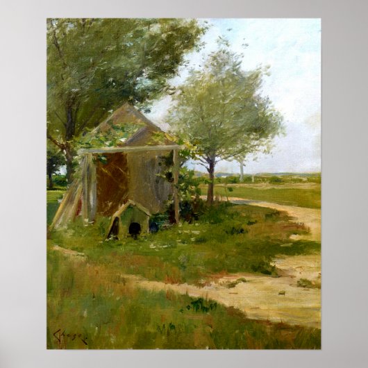 Chase - Shinnecock Long Island New York 1900 Poster (Voorkant)