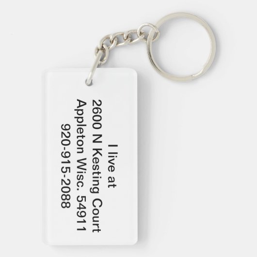 Chase Sleutelhanger (achterkant)