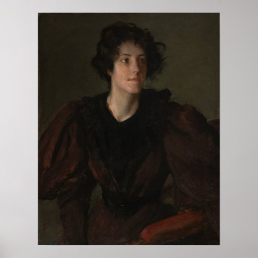 Chase - studie van een jonge vrouw poster (Voorkant)