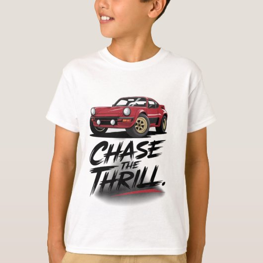 Chase Thrill : Adventure Await T-Shirt (Devant)