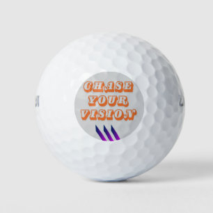 "Chase Your Vision - Des balles de golf de précisi
