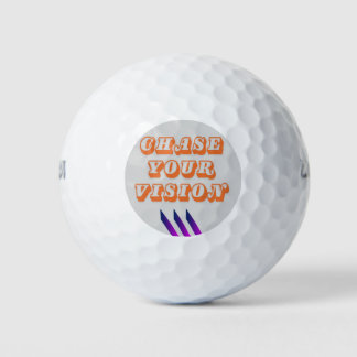 "Chase Your Vision - Precision golfballen" Golfballen