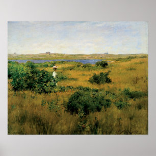 Chase - zomer op shinnecock Hills Poster